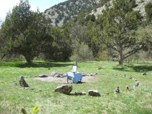 Beltane 2010 Circle USUPA (Utath State University Pagan Alliance) May 1 2012 Green Canyon Logan UT