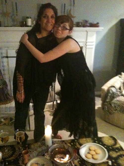 Full Moon Ritual  Sharon (l) and Aryssa Pellum May 17, 2011 Salt Lake City, UT