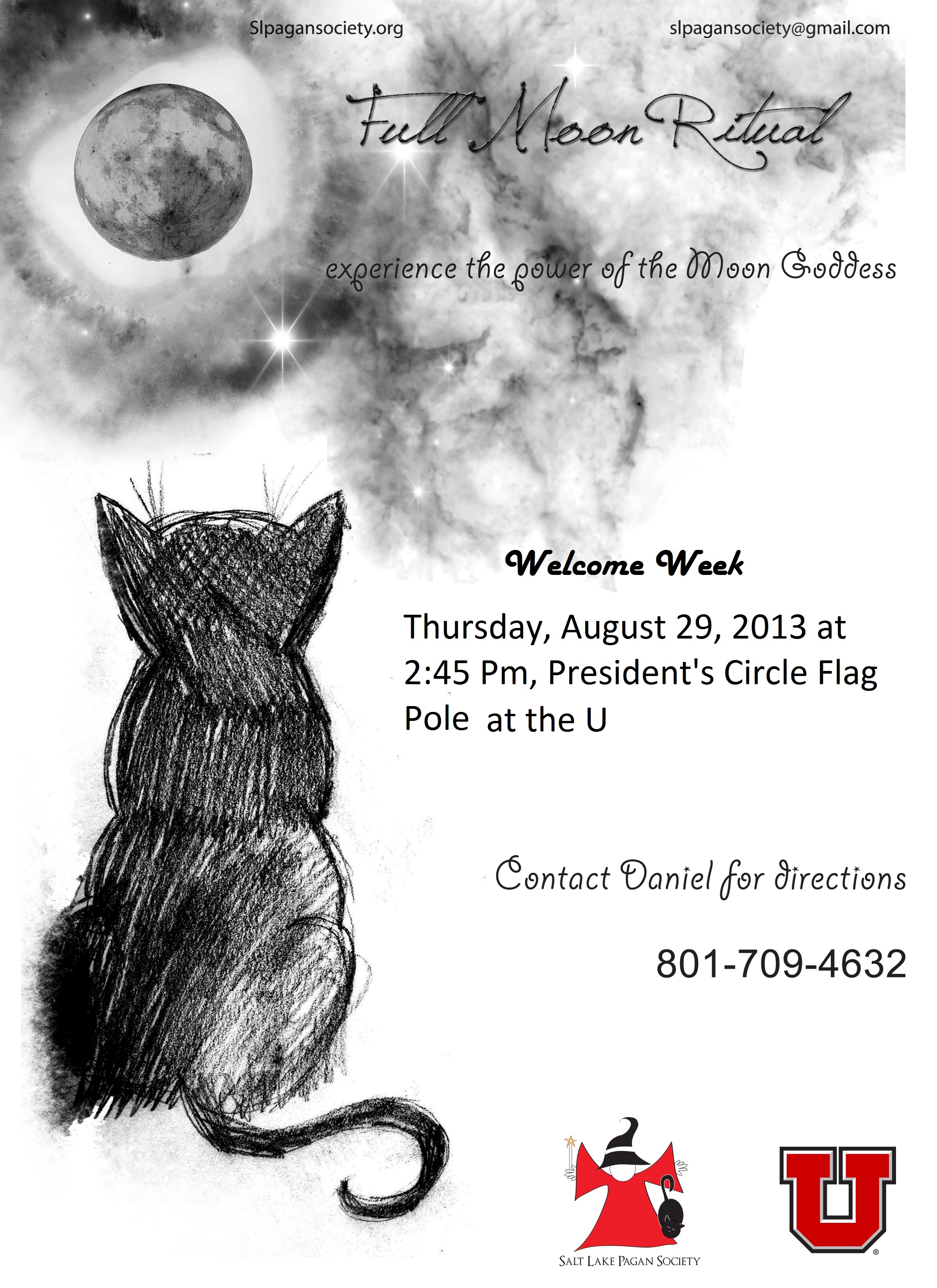 full moon flyer SLPS U Campus August 29, 2013