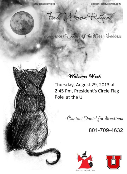 full moon flyer SLPS U Campus August 29, 2013