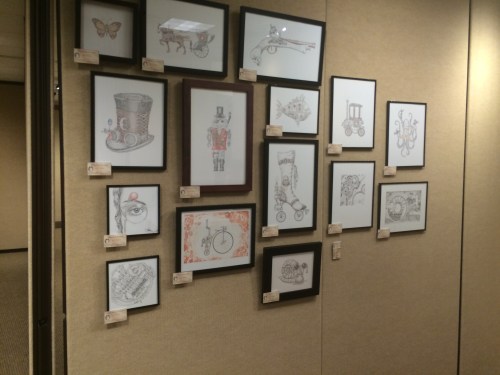 5th Annual Salt City Steamfest, art show, Friday, August 12, 2016, Utah Cultural Center, West Valley City, UT 