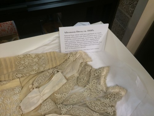 5th Annual Salt City Steamfest, fashion collection afternoon dress info card, Friday, August 12, 2016, Utah Cultural Center, West Valley City, UT