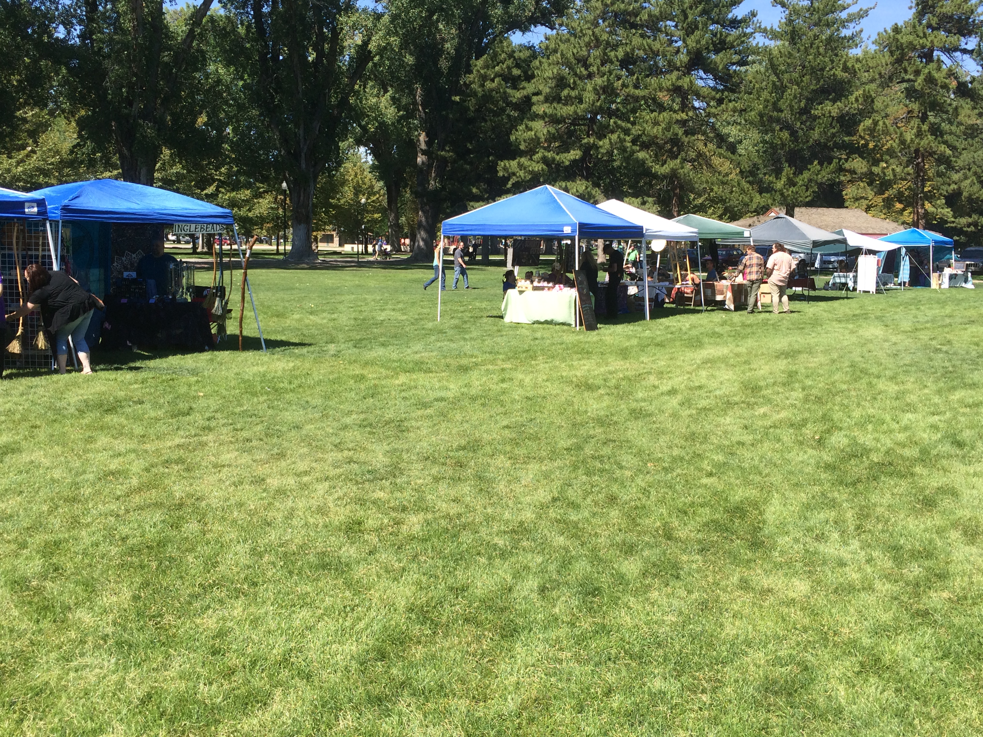 Salt Lake City 15th Annual Pagan Pride Day, vendor booth (looking NW), Saturday, vendor booth (looking NW), September 17, 2016, Liberty Park, Salt Lake City, UT