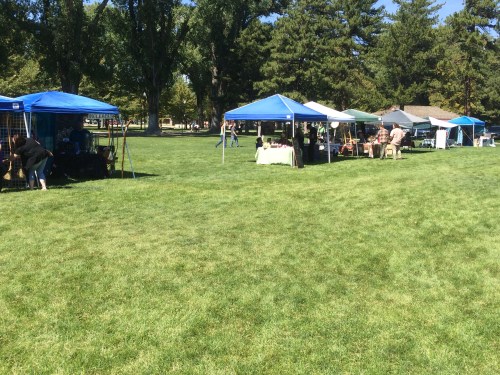 Salt Lake City 15th Annual Pagan Pride Day, vendor booth (looking NW), Saturday, vendor booth (looking NW), September 17, 2016, Liberty Park, Salt Lake City, UT