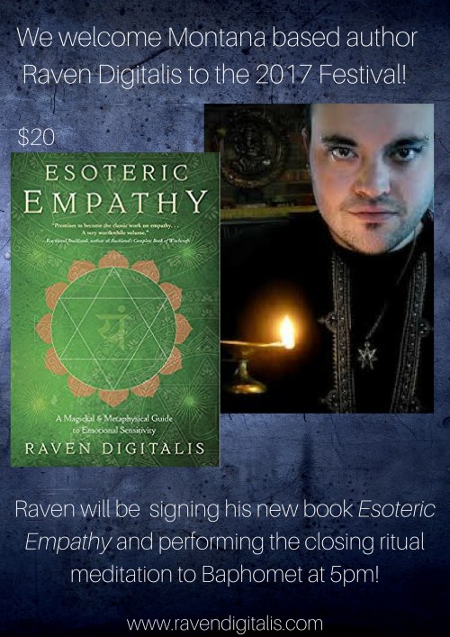 We welcome Montana based author Raven Digitalis to the 2017 Festival! (1)